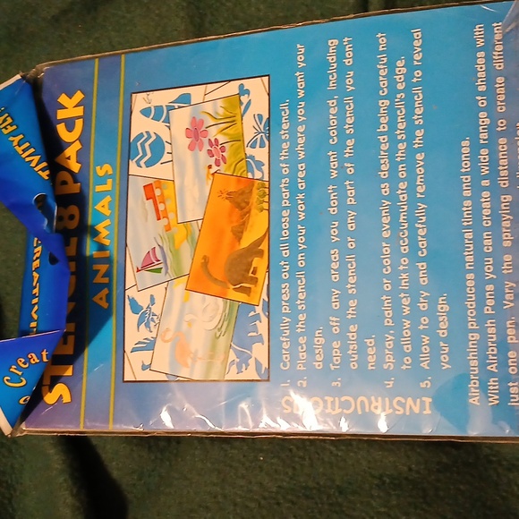 Stencil 8 pack free shipping - Picture 2 of 2